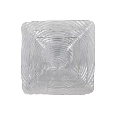 Image of Clear Glass Square China